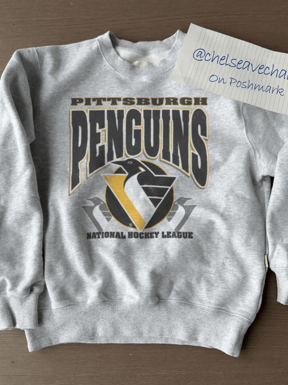 90s Vintage Pittsburgh Penguins Hockey Sweatshirt, Retro NHL Penguins Shirt Tee